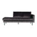WOOOD Rodeo Daybed Rechts - Velvet -  Antraciet