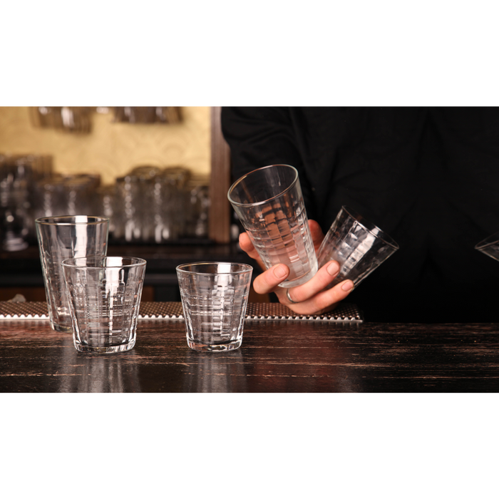Duralex Prisme Waterglas 22 cl - Gehard glas - 6 stuks