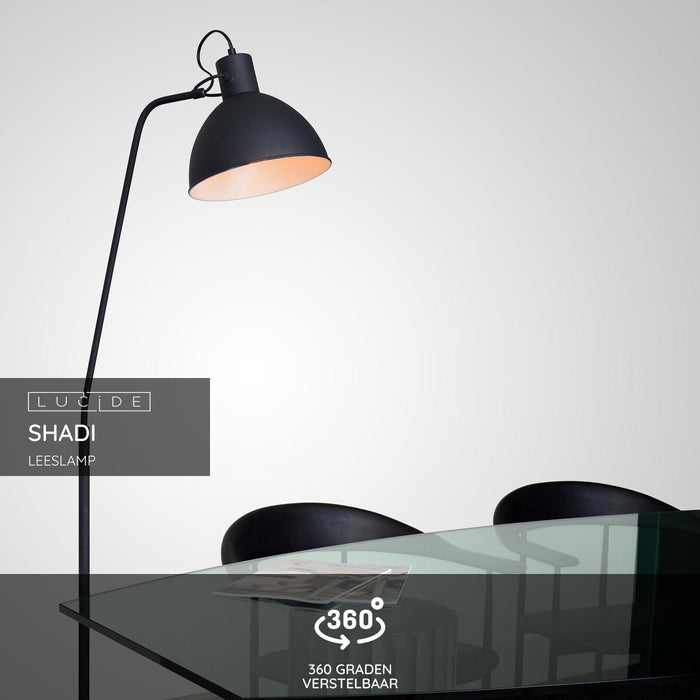 Lucide SHADI Leeslamp - Zwart