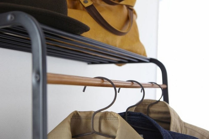 Shelf Coat Hanger - black