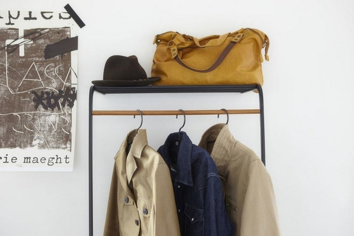 Shelf Coat Hanger - black