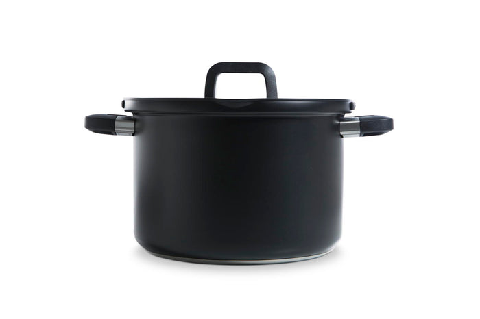 BK Flow Cool Black RVS soeppan