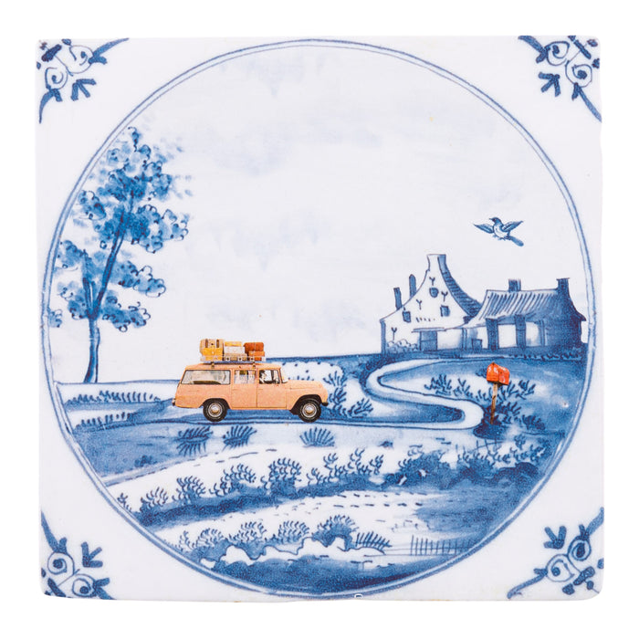 StoryTiles East West Home Is Best Wandtegel 13 x 13 cm