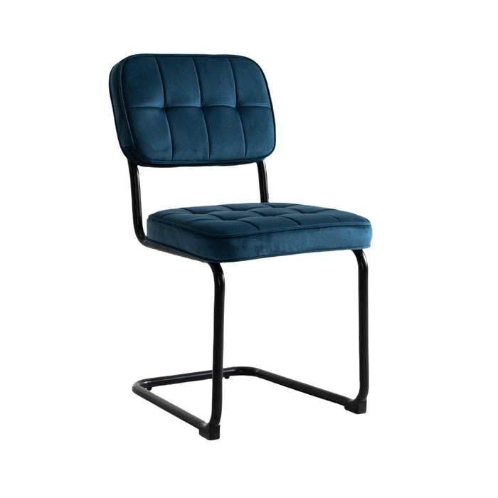 Furnihaus Eetkamerstoelen Set van 2 Flexa - Blauw