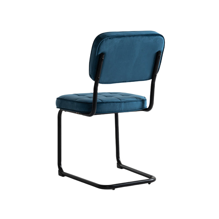 Furnihaus Eetkamerstoelen Set van 2 Flexa - Blauw