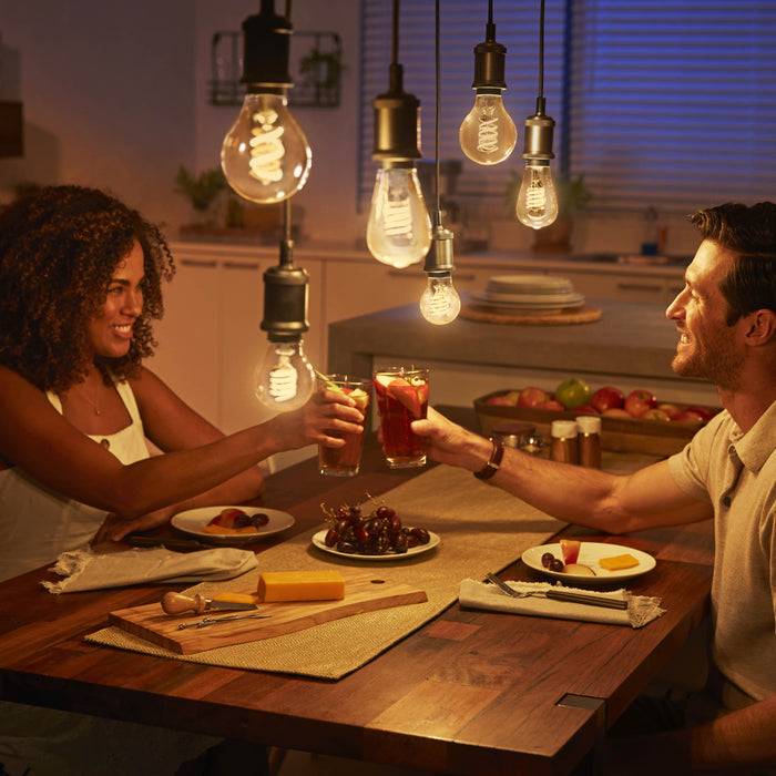 Philips Hue Bluetooth White E27 7W Standaard 11,5 cm Filament Lichtbron