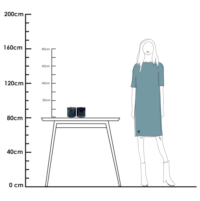 Vase The World Celtic Cheetah Waxinelichthouder - 2 st.