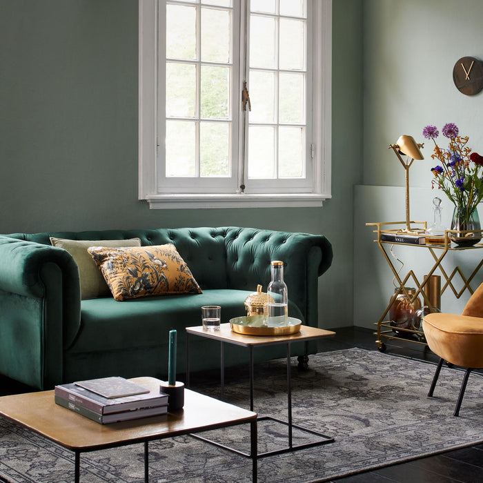 HKliving Messing Iron Salontafel Set van 2