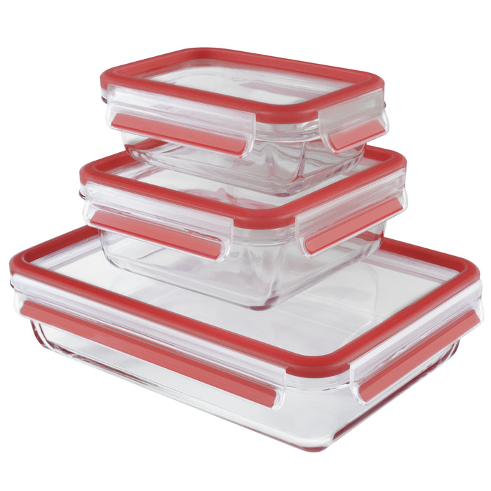 Tefal Masterseal Glass Vershouddoos 3-delig
