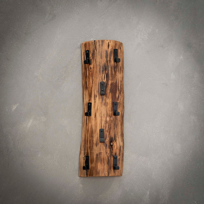 D - Hoyz - Kapstok Boomstam - 8 haken - Hout