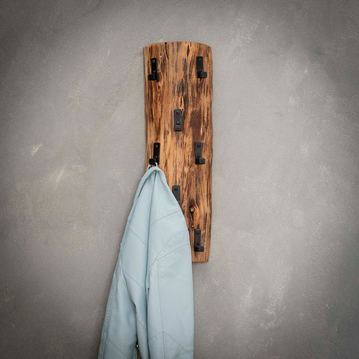 D - Hoyz - Kapstok Boomstam - 8 haken - Hout