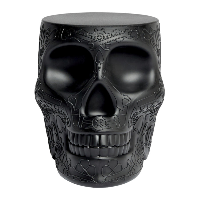 Qeeboo Mexico Kruk Ø 35 cm - Bijzettafel Black