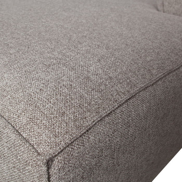 WOOOD Bean 3,5-zitsbank - Polyester - Light Grey
