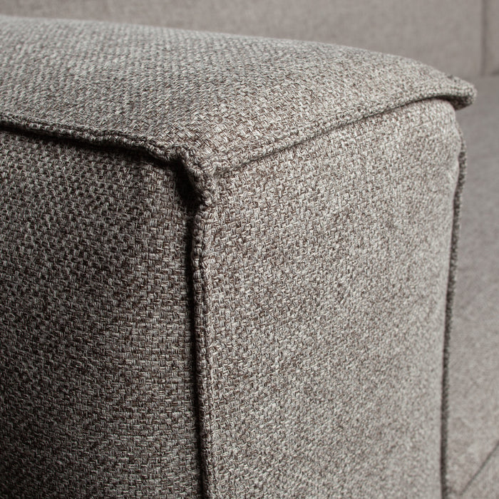 WOOOD Bean 3,5-zitsbank - Polyester - Light Grey