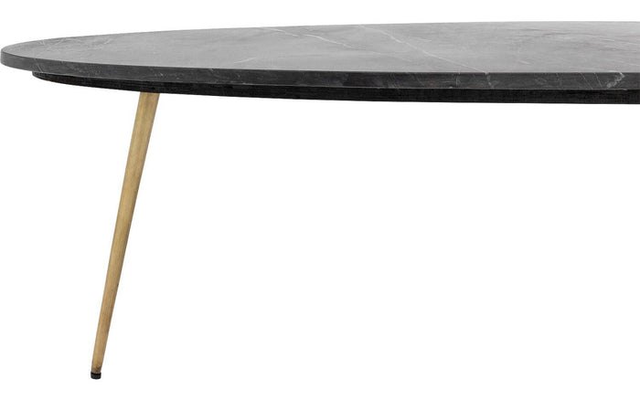 Goossens Salontafel Enzo in Donker marmer