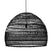 HKliving Wicker Rieten Hanglamp L