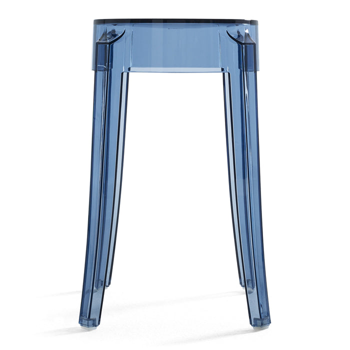 Kartell Charles Ghost Barkruk - Poederblauw