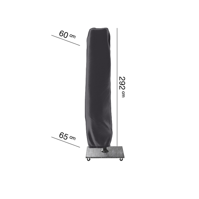 AeroCover Zweefparasolhoes H 292 x Ø 65 cm