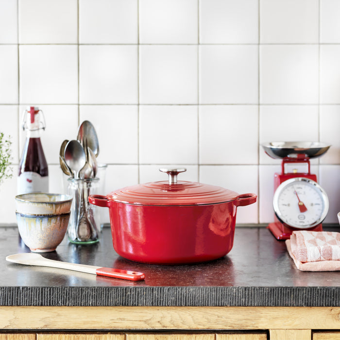 BK Bourgogne Braadpan Ø 28 cm - Chili Red