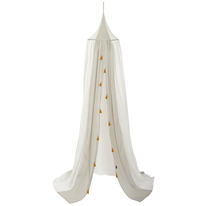 Roommate Canopy Bedhemel - Wit/Grijs