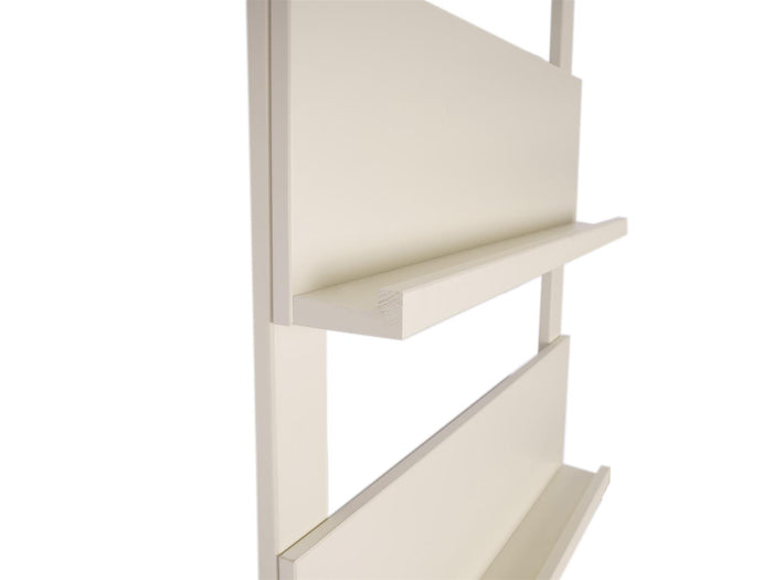MaximaVida wandrek Jamie ivoor boekenrek - 180 x 80 cm