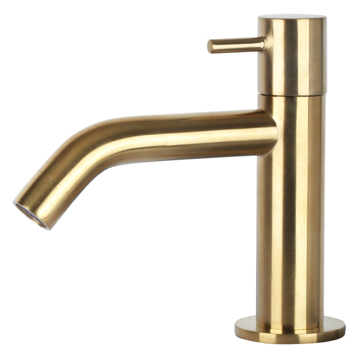 Differnz Fonteinset Cleo Keramiek Gebogen Kraan Mat Goud