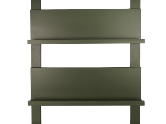 MaximaVida wandrek Jamie olijfgroen boekenrek - 180 x 80 cm