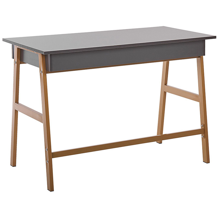 Beliani GABE Bureau grijs