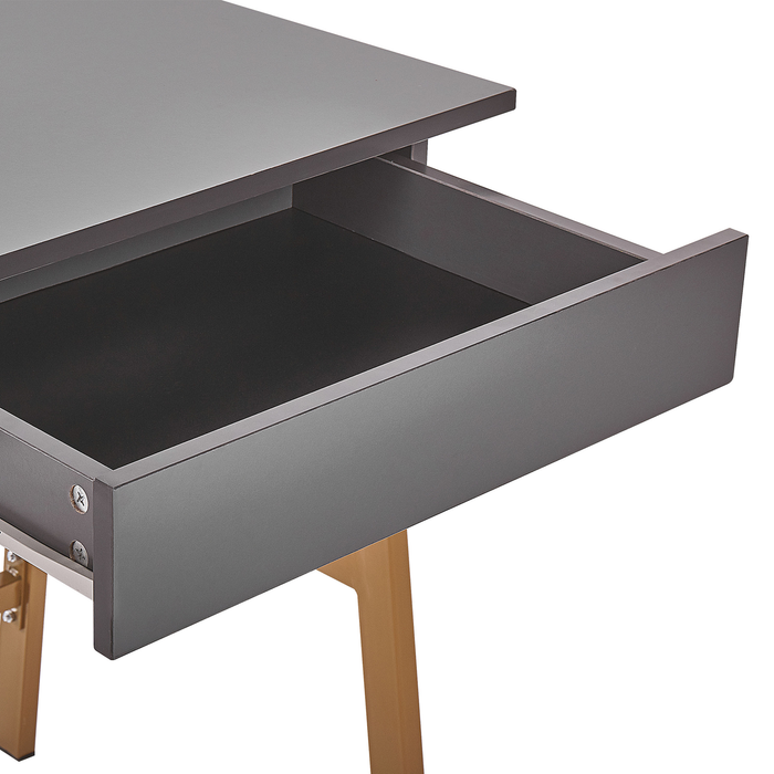 Beliani GABE Bureau grijs
