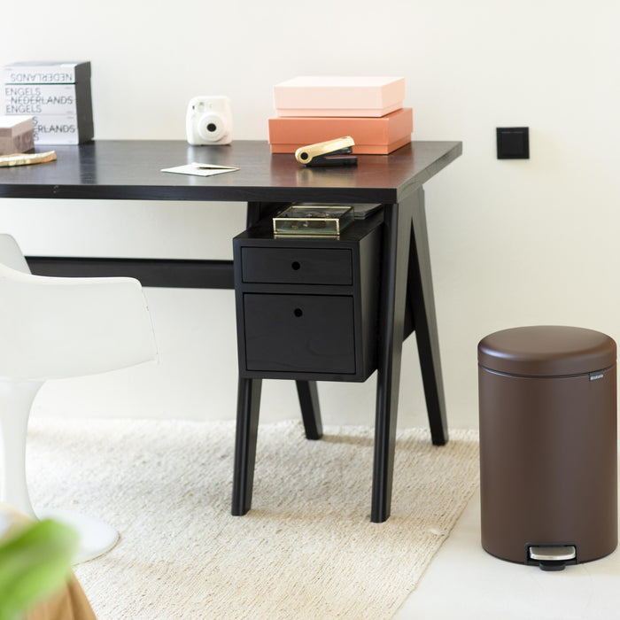 Brabantia NewIcon Pedaalemmer 20 L - Mineral Cosy Brown