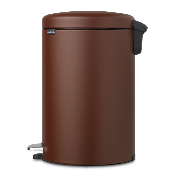 Brabantia NewIcon Pedaalemmer 20 L - Mineral Cosy Brown