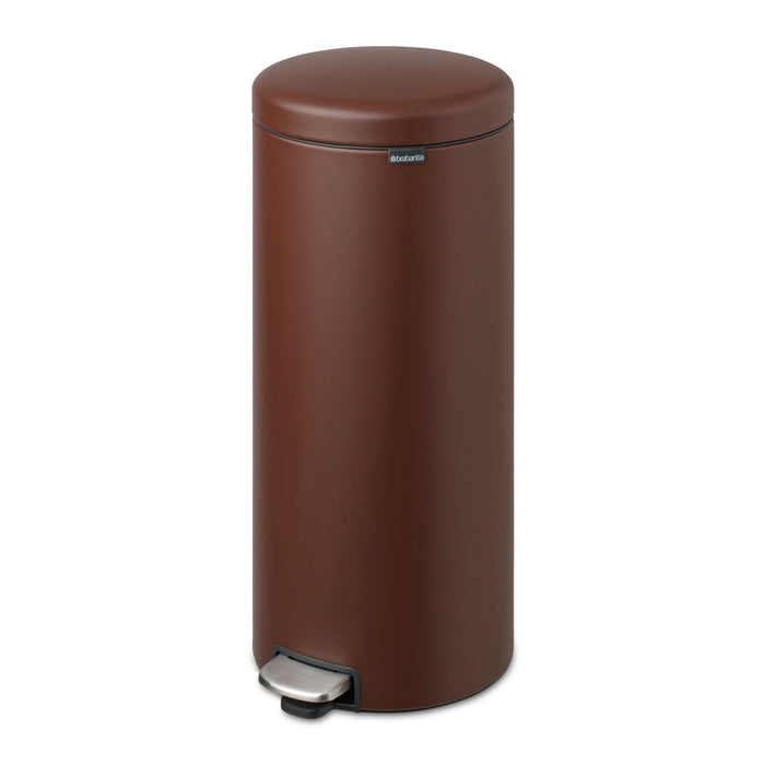 Brabantia NewIcon Pedaalemmer 30 L - Mineral Cosy Brown