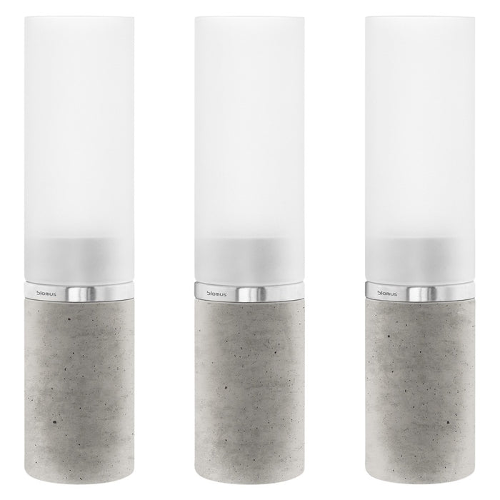 Blomus Faro Betonnen Windlicht Set van 3