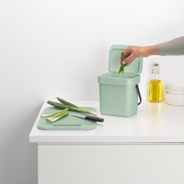 Brabantia Sort & Go Afvalemmer 3 L - Mintgroen