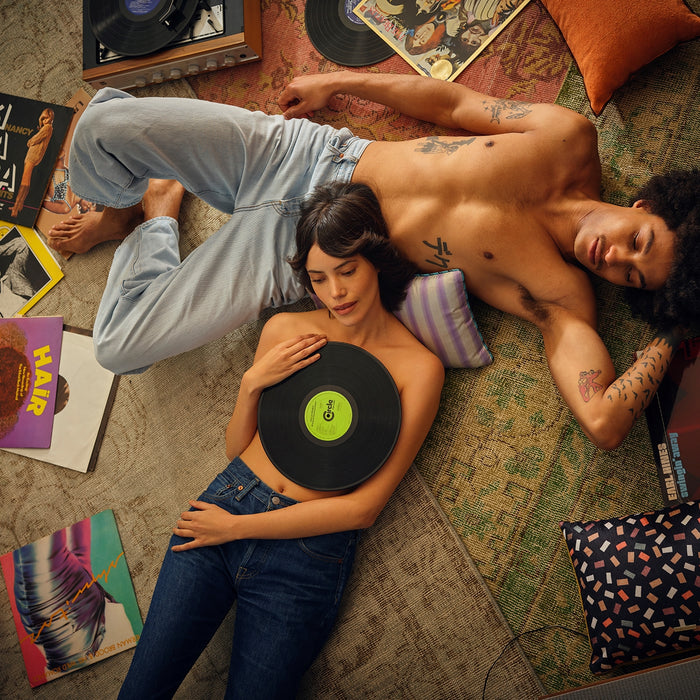 HKliving Wool Knitted Vloerkleed 200 x 300 cm - Roze