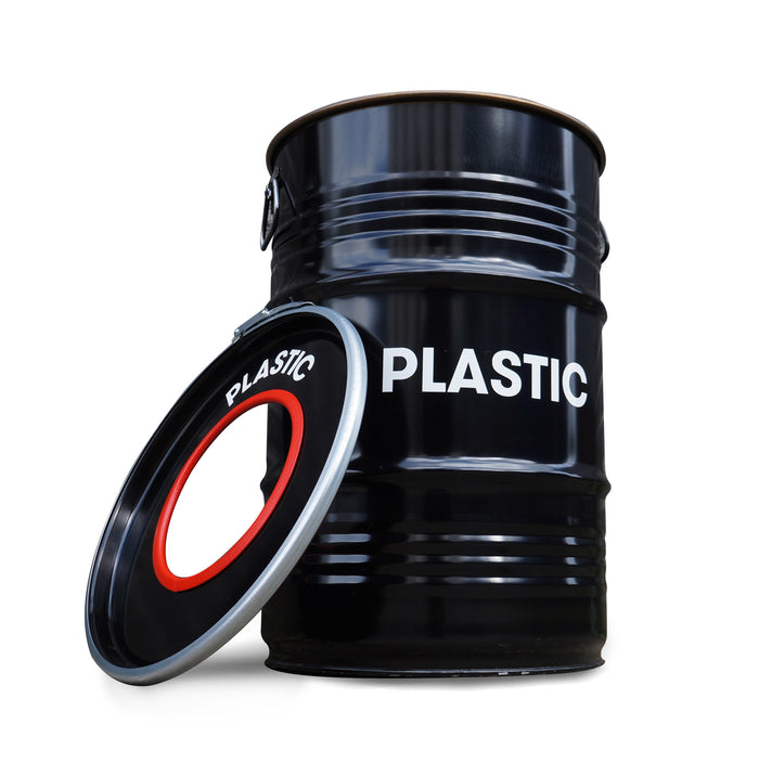 BinBin Hole Plastic industriële prullenbak afvalscheiding 60 Liter
