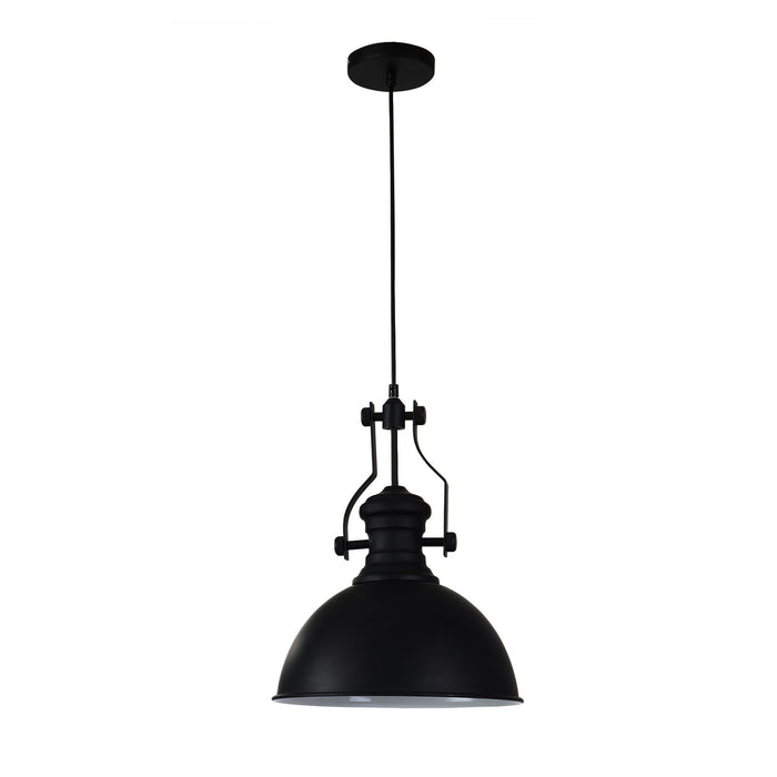 QUVIO Hanglamp rond zwart - QUV5077L-BLACK