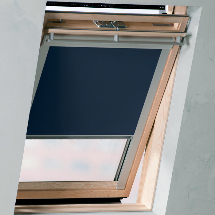 Rollit Yara Skylight Gordijn Blauw Verduisterend