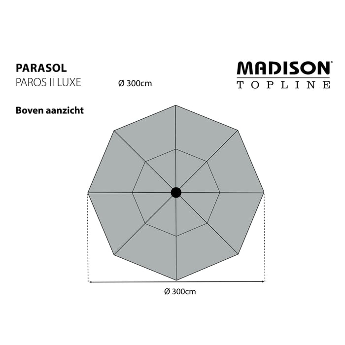 Madison Parasol Saffierblauw