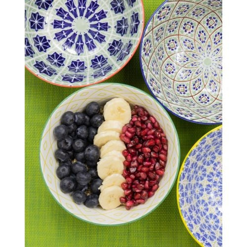 KitchenCraft - Kom, Set van 4 Stuks, 15.5 x 7.5 cm, World of Flavours