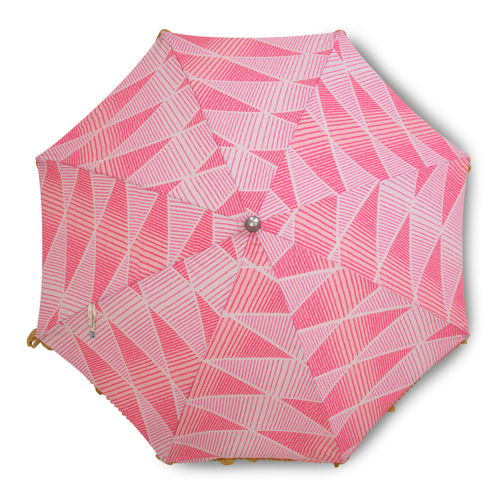HKliving Parasol Ø 200 cm - Graphic twist