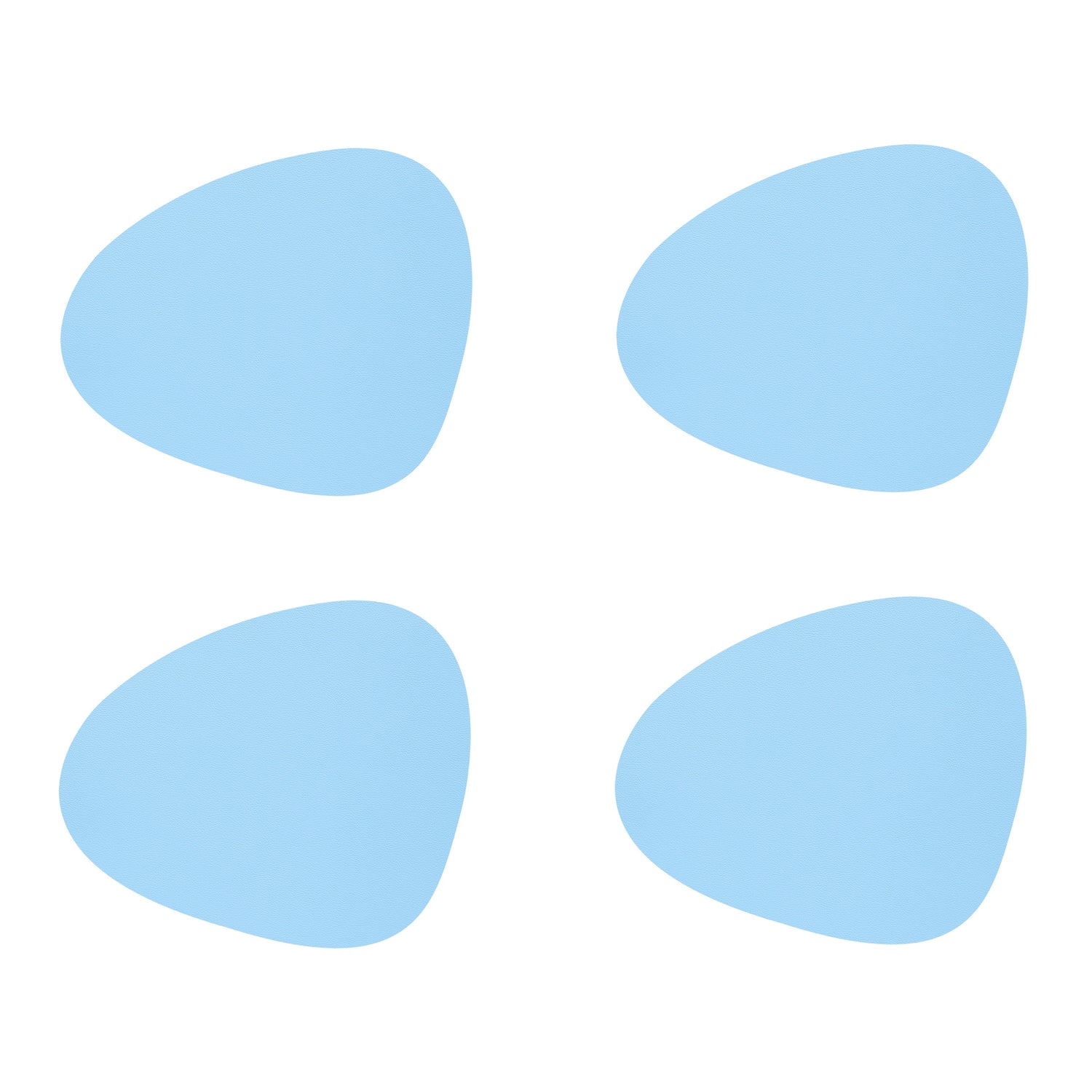 LIND DNA Nupo Curve Onderzetter 4 st. - Cool Blue