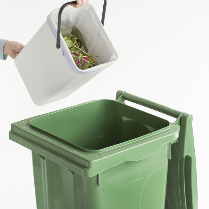 Brabantia Sort & Go Afvalemmer / Opberger 12 L - Grijs