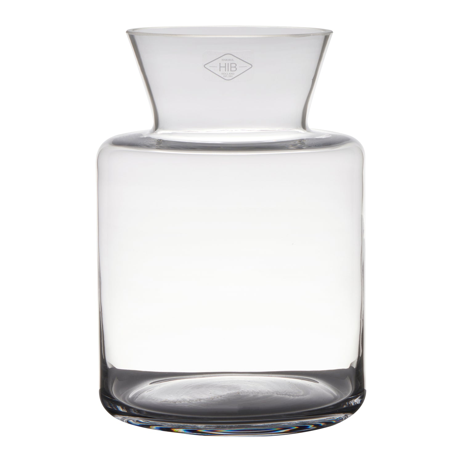 Hakbijl Glass Fano Vaas - H 27 x D 19 cm