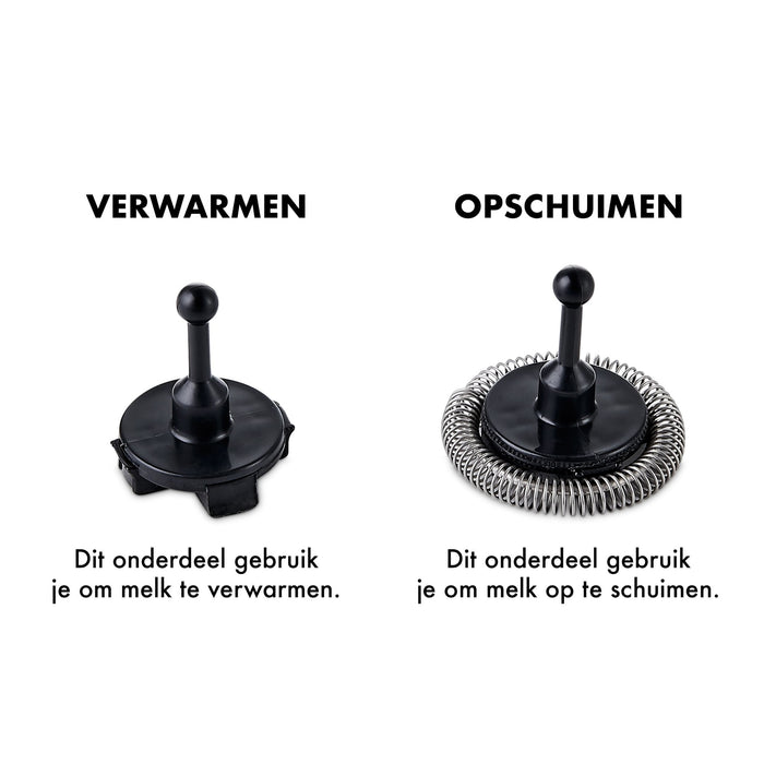 MOA Melkopschuimer Electrisch - BPA vrij - Wit - MF5W