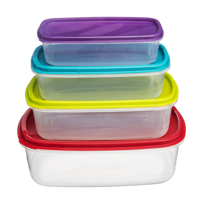 Five - Nestbare vershoudbakjes  | Rechthoekig - 6 formaten