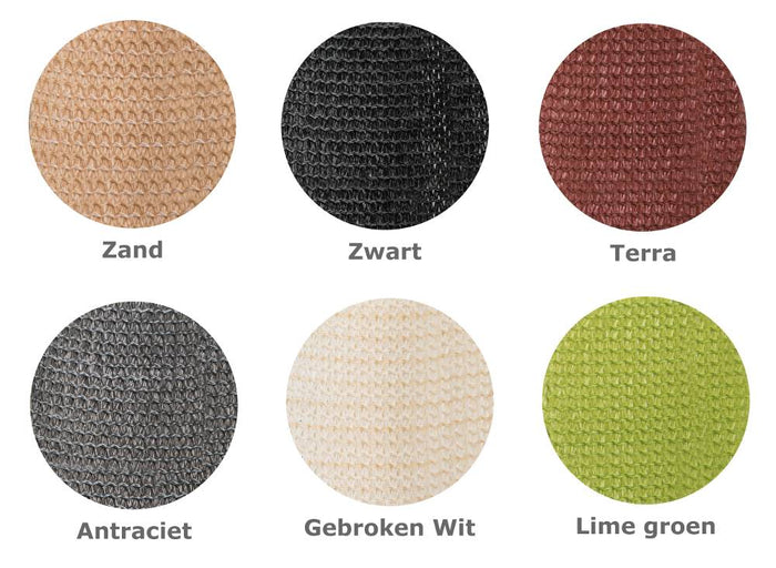 Nesling Coolfit Schaduwdoek Antraciet 360 x 360 x 360 cm