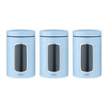 Brabantia Vensterbussen 1,4 Liter - Set van 3 - Dreamy Blue