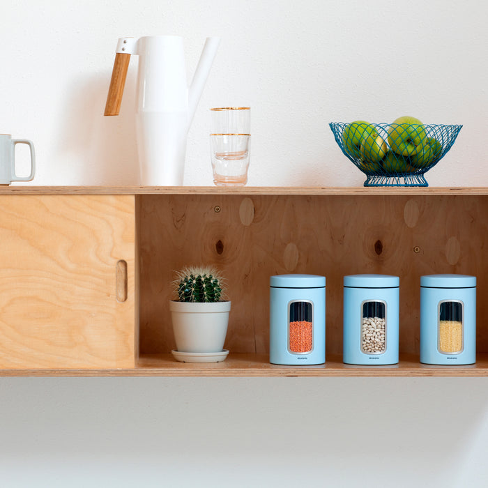 Brabantia Vensterbussen 1,4 Liter - Set van 3 - Dreamy Blue