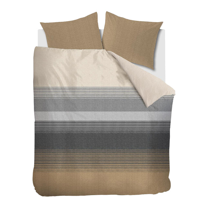 Beddinghouse Bruno Dekbedovertrek 200 x 200/220 cm - Zand
